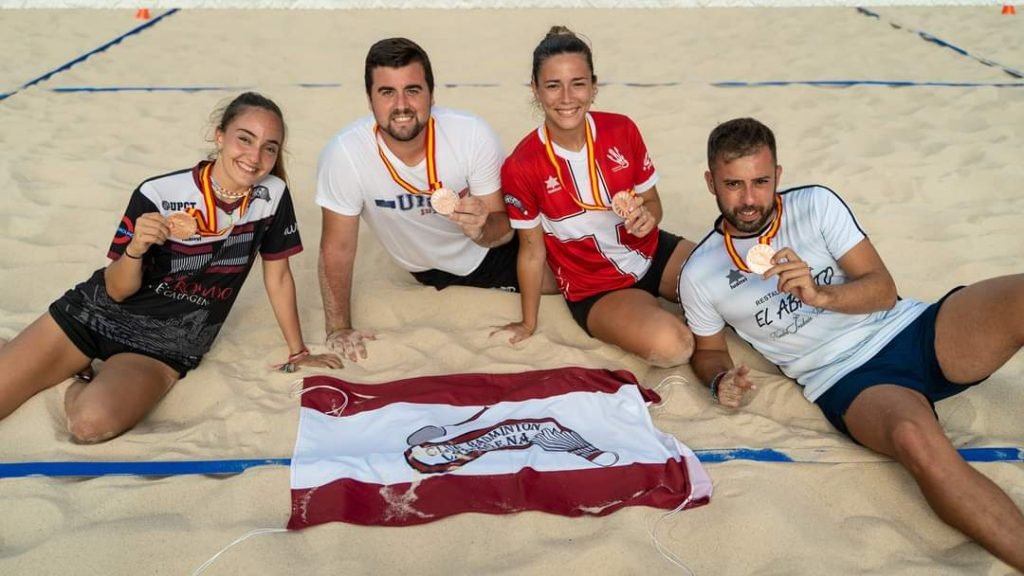 El Club Bádminton Cartagena, tercero de España de AirBadminton El Club Bádminton Cartagena, tercero de España de AirBadminton