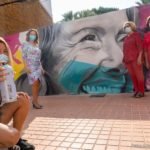 Cartagena conmemora el Día de los Mayores con un gran mural en su honor