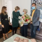 Cartagena homenajea a la poeta María Teresa Cervantes en su 90 cumpleaños