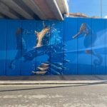 Monteblanco se embellece con un mural realizado por artistas urbanos de Cartagena Monteblanco se embellece con un mural realizado por artistas urbanos de Cartagena