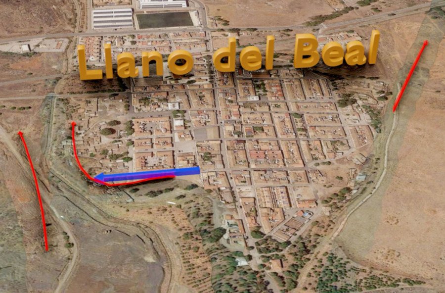 Luz verde a la licitación del interceptor de pluviales de El Llano del Beal por parte del Ayuntamiento Luz verde a la licitación del interceptor de pluviales de El Llano del Beal por parte del Ayuntamiento