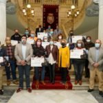 Diez entidades sociales reciben la recaudación de los actos de Carthagineses y Romanos Diez entidades sociales reciben la recaudación de los actos de Carthagineses y Romanos