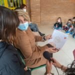 La alcaldesa explica a niños de 2º de primaria de Canteras el funcionamiento del Ayuntamiento