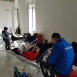 El maratón navideño de donación de sangre cierra la mañana con más de medio centenar de donaciones efectivas