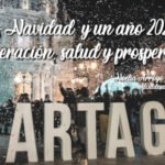 La alcaldesa destaca en su mensaje de Navidad la fortaleza de Cartagena para superar un año de crisis