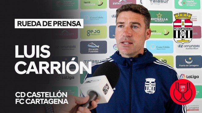 Luis Carrión: “Vamos a sacar un equipo competitivo. Nos ilusiona pasar en Copa y que pueda venir un Primera”