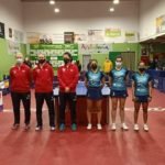 El UCAM Cartagena se jugará el pase a semifinales de la Copa de Europa femenina de tenis de mesa en el pabellón Cuatro Santos