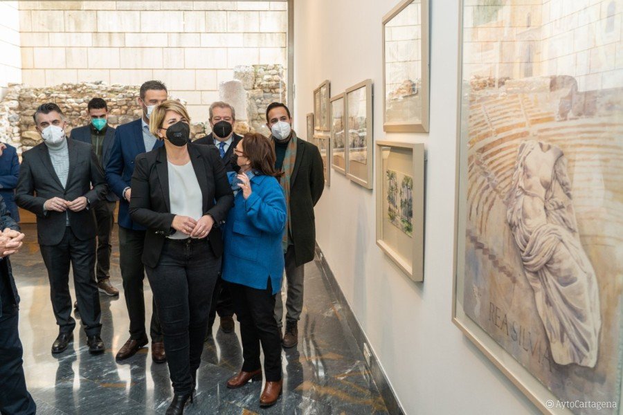 La exposición ‘De Cartagena a Caravaca de la Cruz’ sigue las huellas del apóstol Santiago desde el puerto de Santa Lucía hasta Caravaca