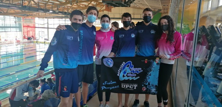 El Club de Natación Cartagonova-Cartagena se convierte en subcampeón de España