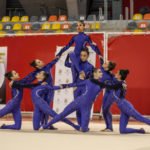La gimnasia rítmica cartagenera demuestra su gran nivel en el Campeonato Autonómico celebrado en el Palacio de Deportes