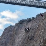 Las obras para evitar desprendimientos en la calle Gisbert llegan al lateral del Museo Refugio de la Guerra Civil