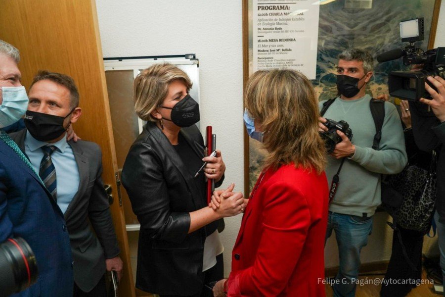 Arroyo agradece a Ribera las medidas preventivas pero pide atajar la entrada de nitratos al Mar Menor Arroyo agradece a Ribera las medidas preventivas pero pide atajar la entrada de nitratos al Mar Menor