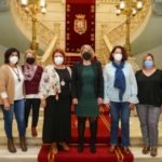 La alcaldesa recibe a la nueva junta directiva de la Federación de Asociaciones de Mujeres Mediterráneo