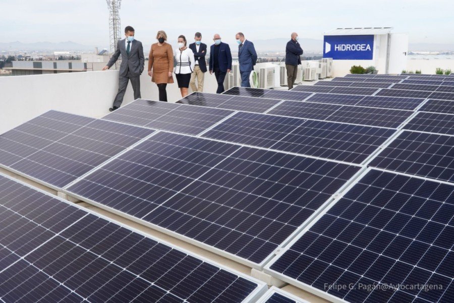 El área de operaciones de Hidrogea, una nueva instalación verde que evita molestias a los vecinos El área de operaciones de Hidrogea, una nueva instalación verde que evita molestias a los vecinos