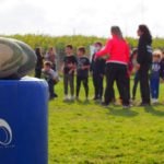 Más de 120 niños participan en el Día del Amigo de la escuela de rugby del CRU Cartagena Más de 120 niños participan en el Día del Amigo de la escuela de rugby del CRU Cartagena