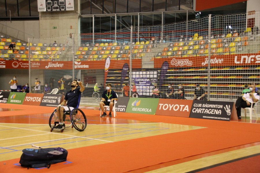 Cartagena acoge el primer campeonato de parabádminton internacional de la historia