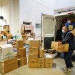 Un segundo camión con ayuda humanitaria saldrá este martes desde Cartagena en dirección a Ucrania