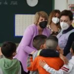 La alcaldesa responde a las preguntas de los alumnos del colegio Asdrúbal de Lo Campano 