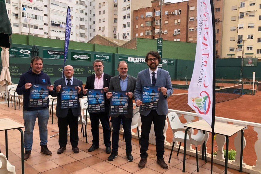 El IBP Open Internacional de Tenis hace parada en Cartagena El IBP Open Internacional de Tenis hace parada en Cartagena