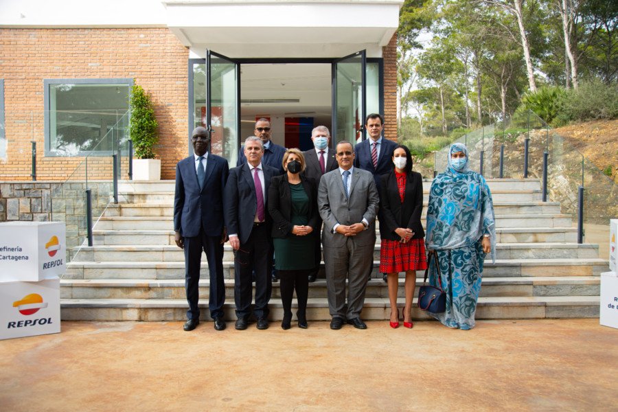 El Gobierno de la República Islámica de Mauritania visita el Valle de Escombreras