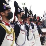 Los granaderos marrajos rindieron homenaje a Martín Álvarez