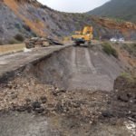 El arreglo de la carretera de Isla Plana que atraviesa las Cuestas del Cedacero concluirá en el mes de junio