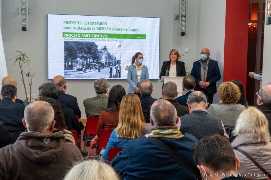 La Plaza de la Merced se peatonalizará para ampliar el espacio de uso público mientras se ejecutan las excavaciones arqueológicas