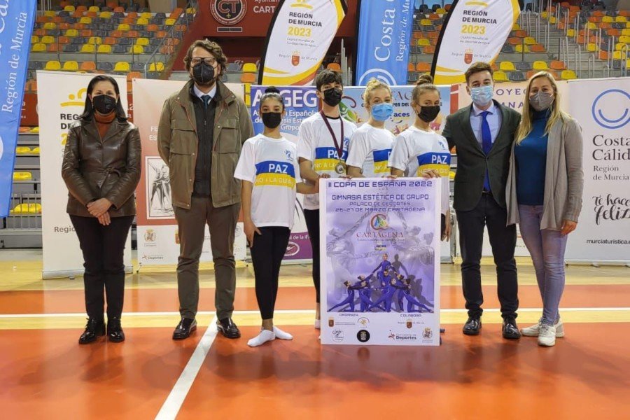 Cartagena acoge la II Fase de la Copa de España de Gimnasia Estética de Grupo