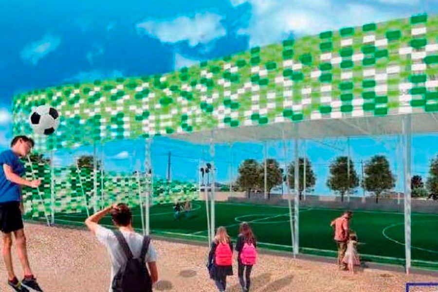 Luz verde a la construcción de una pista deportiva de césped artificial en el CEIP Mediterráneo de La Manga