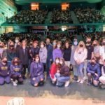 Las autoras finalistas del Premio Hache 2022 conversan con 1.400 jóvenes de Cartagena