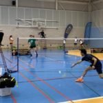 Alejandra y Gustavo en el Campeonato de España Universitario