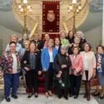 Las Nazarenas Mayores de la Semana Santa de Cartagena se reencuentran en el Palacio Consistorial Las Nazarenas Mayores de la Semana Santa de Cartagena se reencuentran en el Palacio Consistorial