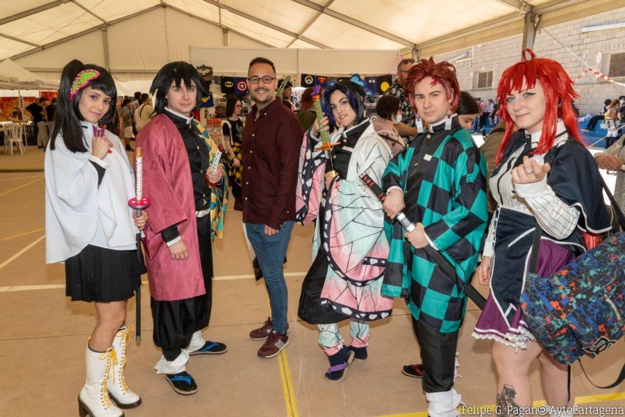 Más de 11.500 personas visitaron el Salón del Manga de Cartagena Más de 11.500 personas visitaron el Salón del Manga de Cartagena