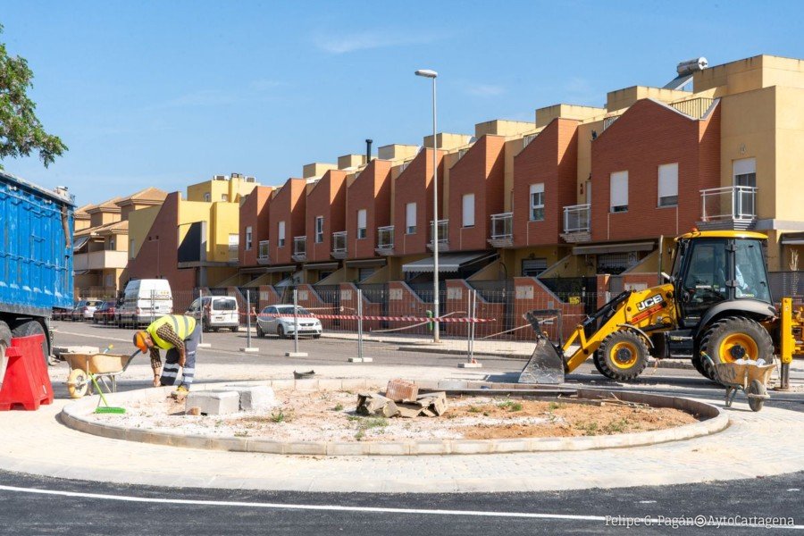 Comienzan las obras para conectar la Avenida Génova del Polígono Santa Ana con la calle República Argentina
