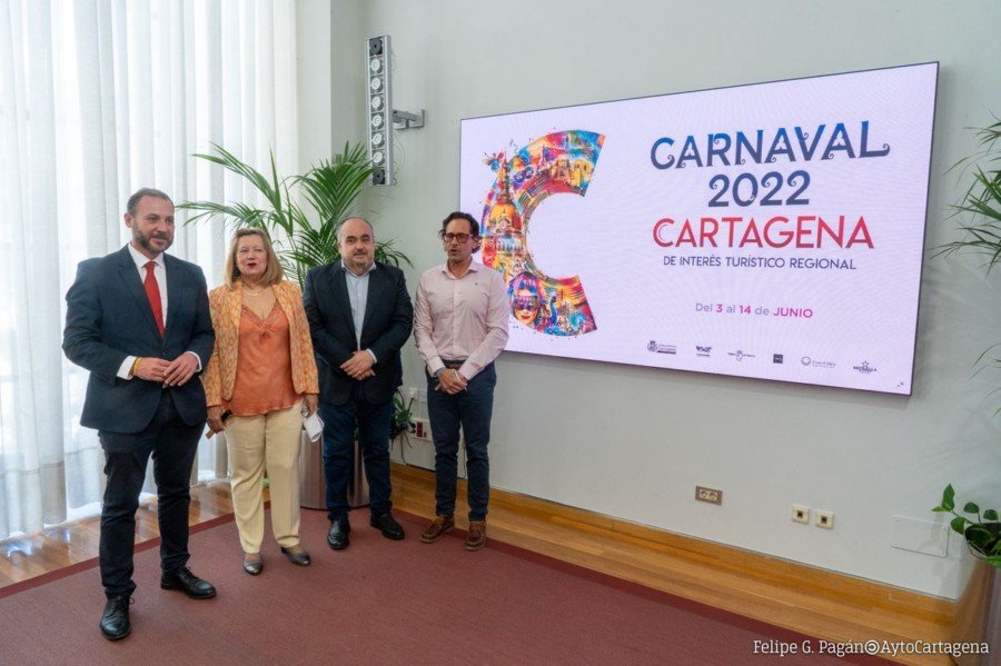 El Carnaval llenará de color las calles de Cartagena del 3 al 14 de junio