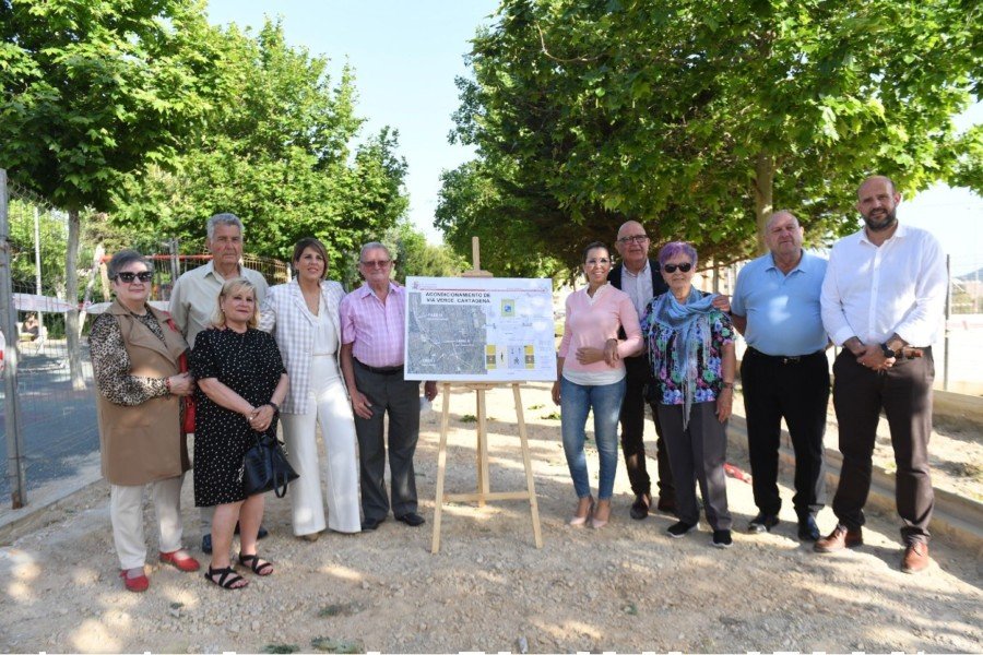 Arranca la segunda fase de la obra de remodelación de la Vía Verde de Barrio Peral