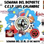 El CEIP Luis Calandre celebrará la Semana del Deporte