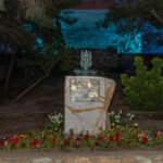 Alfonso X preside la explanada del Castillo de la Concepción, que estrena iluminación monumental