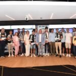 La Federación de Peñas del FC Cartagena premia a De Blasis, Marc Martínez y Pablo Vázquez en su gala anual