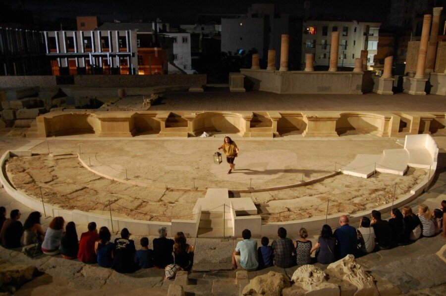 El Teatro Romano de Cartagena inicia sus visitas nocturnas en junio El Teatro Romano de Cartagena inicia sus visitas nocturnas en junio