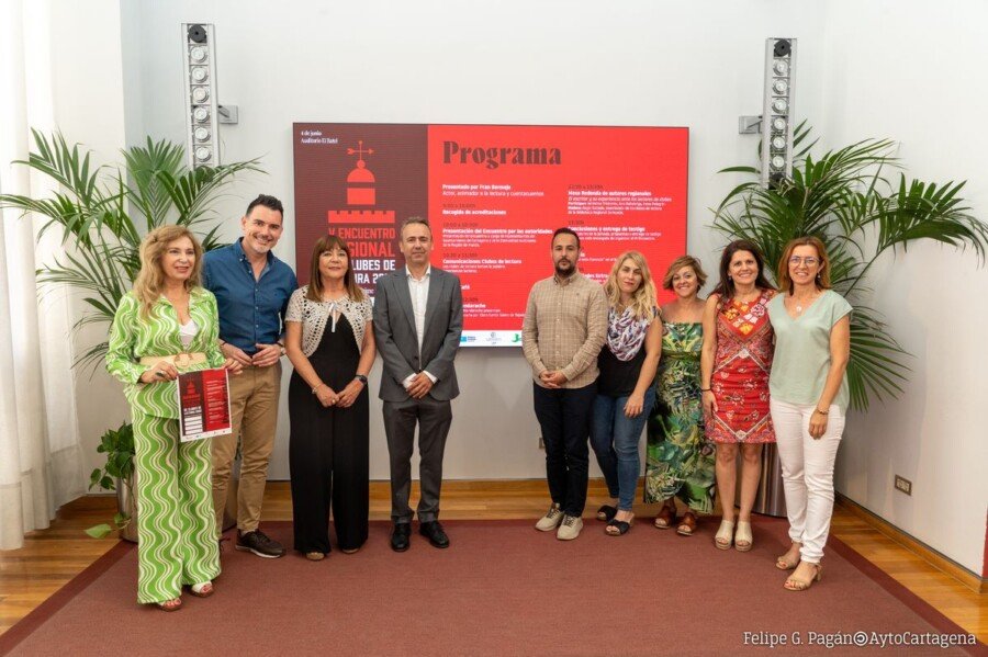 Cartagena celebra el V Encuentro Regional de Clubes de Lectura este sábado 4 de junio Cartagena celebra el V Encuentro Regional de Clubes de Lectura este sábado 4 de junio