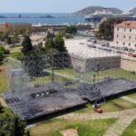 Comienza el montaje del Rock Imperium, el mayor escenario creado en Cartagena Comienza el montaje del Rock Imperium, el mayor escenario creado en Cartagena