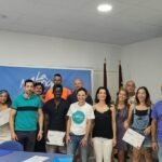 Los 15 participantes del curso de ‘Auxiliar de monitor físico deportivo en actividades náuticas’ reciben sus diplomas Los 15 participantes del curso de ‘Auxiliar de monitor físico deportivo en actividades náuticas’ reciben sus diplomas
