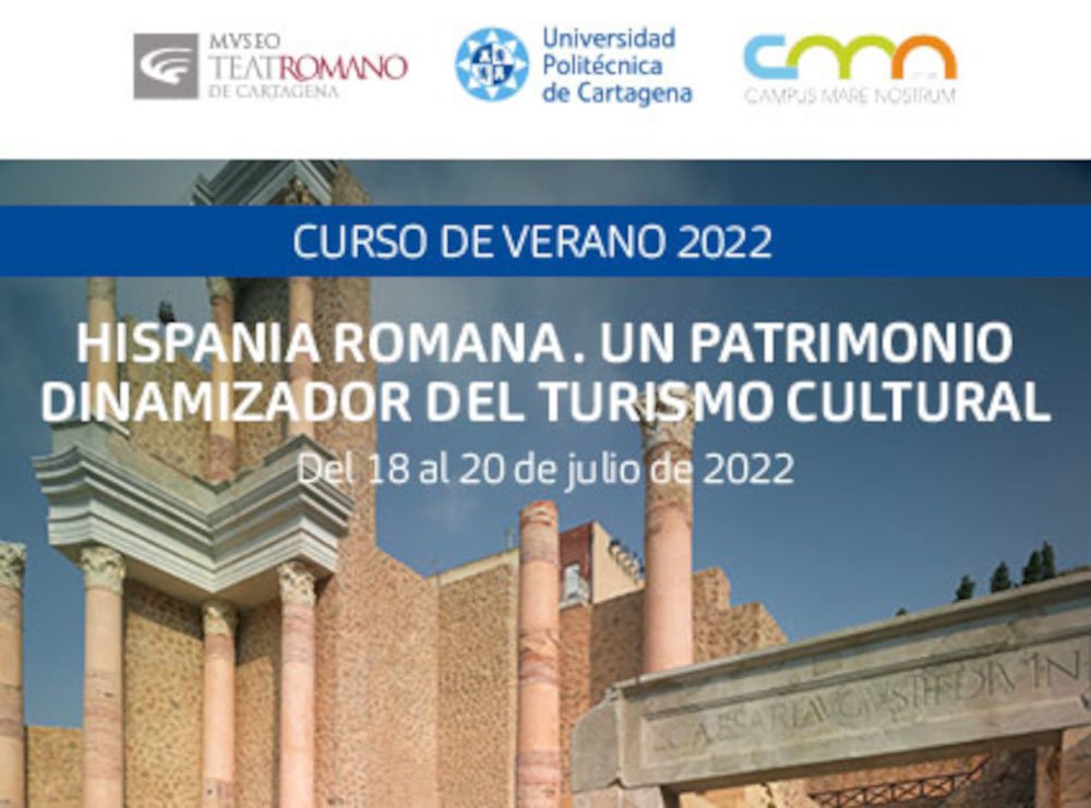 Abierto el plazo de inscripción del curso ‘Hispania Romana, un patrimonio dinamizador del turismo’ Abierto el plazo de inscripción del curso ‘Hispania Romana, un patrimonio dinamizador del turismo’