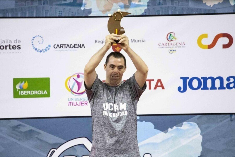 Manolo Tortosa, deportista del UCAM Primisport, campeón de España de tenis de mesa Manolo Tortosa, deportista del UCAM Primisport, campeón de España de tenis de mesa