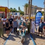 El servicio de baño asistido se pone en marcha en las playas de San Ginés, Playa Honda y Puerto Bello El servicio de baño asistido se pone en marcha en las playas de San Ginés, Playa Honda y Puerto Bello