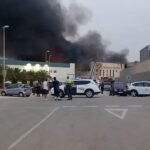 Incendio en una nave de reciclaje en Cabezo Beaza