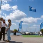 La nueva Bandera Azul ya luce en Yacht Port Cartagena