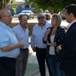 Ayuntamiento y Comunidad exigen junto a los vecinos que se construya la variante que saque los trenes de Alumbres