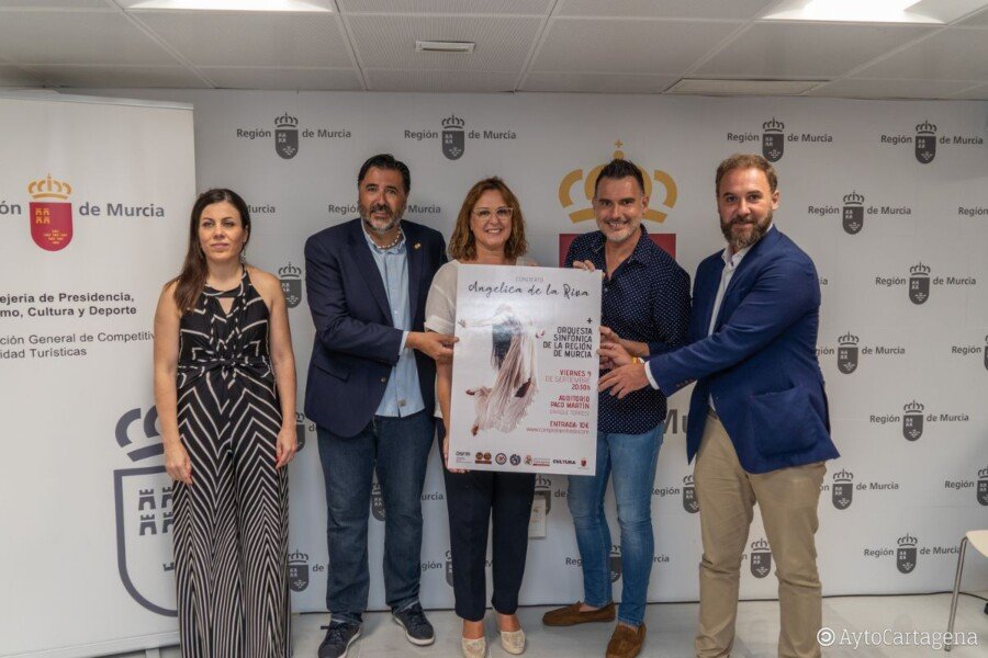 La soprano Angélica de la Riva y la Orquesta Sinfónica de la Región de Murcia ofrecerán un gran concierto como anticipo a las fiestas de Carthagineses y Romanos